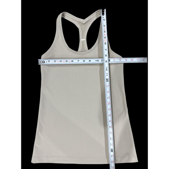 Lululemon Racerback Light Gray Tank Top Womens Size S/4 - Picture 5 of 5